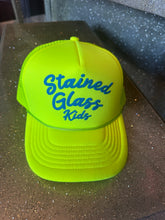 Load image into Gallery viewer, Neon Hat -Stained Glass Kids
