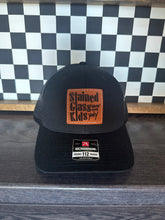 Load image into Gallery viewer, Leather Patch Hat -Stained Glass Kids
