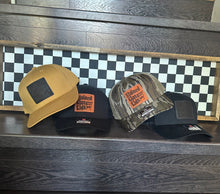 Load image into Gallery viewer, Leather Patch Hat -Stained Glass Kids