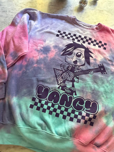 NEW*Cartoon Yancy CREWNECK Fleece in Cotton Candy