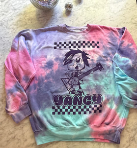 NEW*Cartoon Yancy CREWNECK Fleece in Cotton Candy