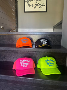 Neon Hat -Stained Glass Kids