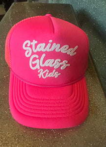 Neon Hat -Stained Glass Kids