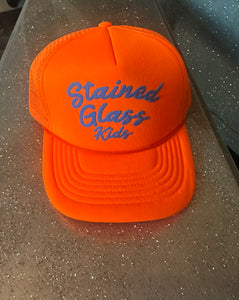 Neon Hat -Stained Glass Kids