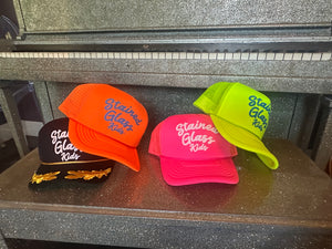 Neon Hat -Stained Glass Kids