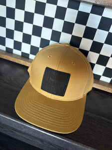Leather Patch Hat -Stained Glass Kids