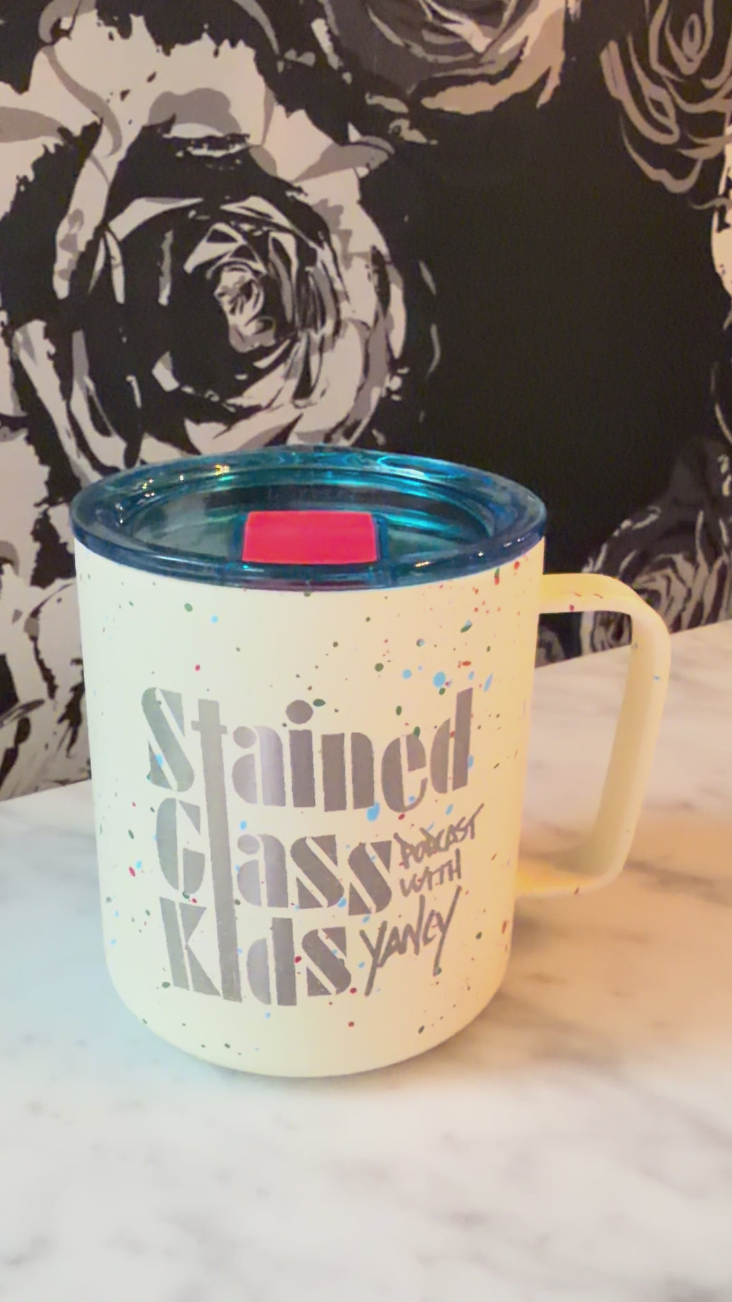 NEW*Stained Glass Kids & Yancy Miir Camp Mug