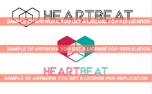 Load image into Gallery viewer, Heartbeat - Heart After God Logo License
