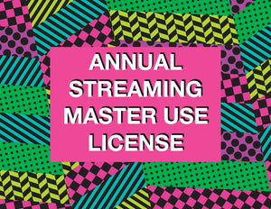 Annual Streaming Master Use License